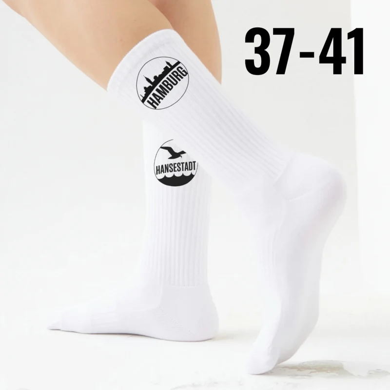 epicsocks Hamburg Vibes Hansestadt Hamburg Socken in 37-41 im Paar