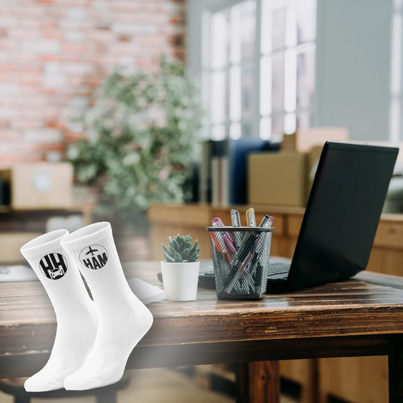epicsocks Hamburg Vibes Hamburg Abkürzungen Socken in 37-41 im Paar