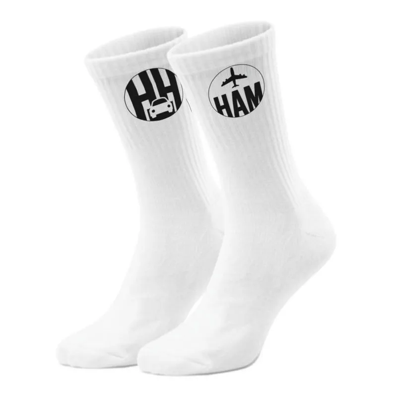epicsocks Hamburg Vibes Hamburg Abkürzungen Socken in 37-41 im Paar