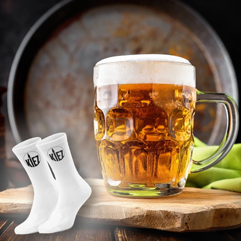 epicsocks Hamburg Vibes Bierflasche Socken in 37-41 im Paar