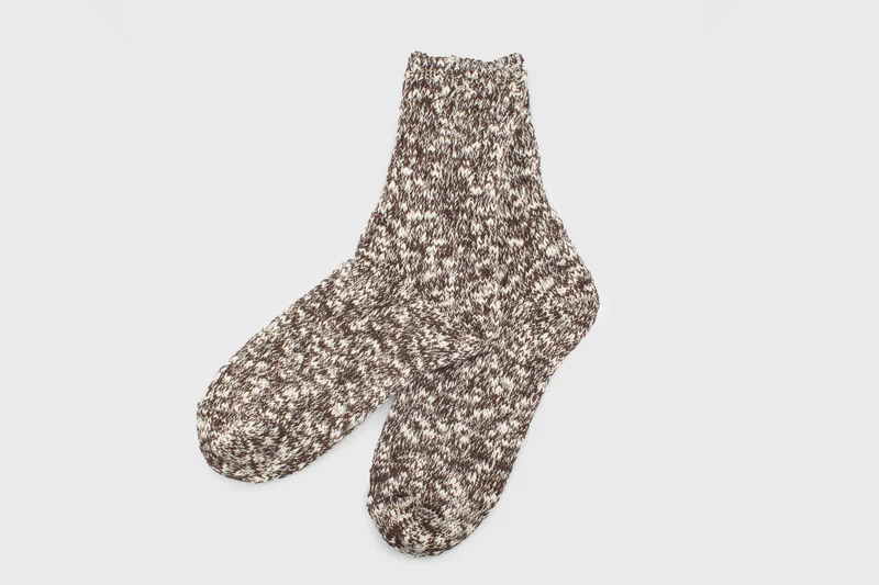 Cotton Hemp Socks [Brown]