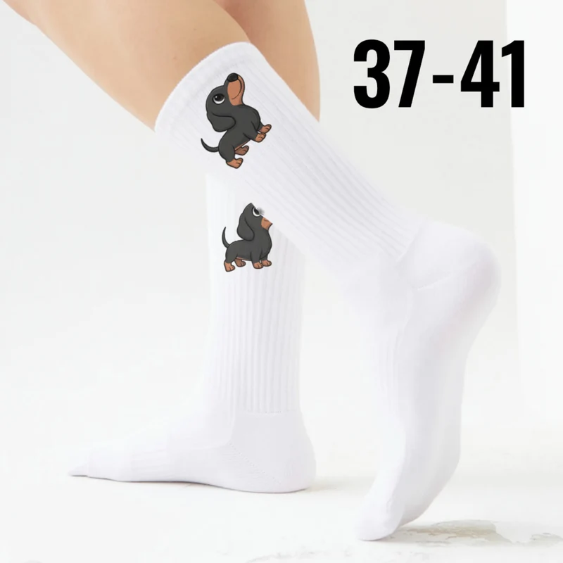 epicsocks Dackelfreude Freudiger Lauf Socken in 37-41 im Paar