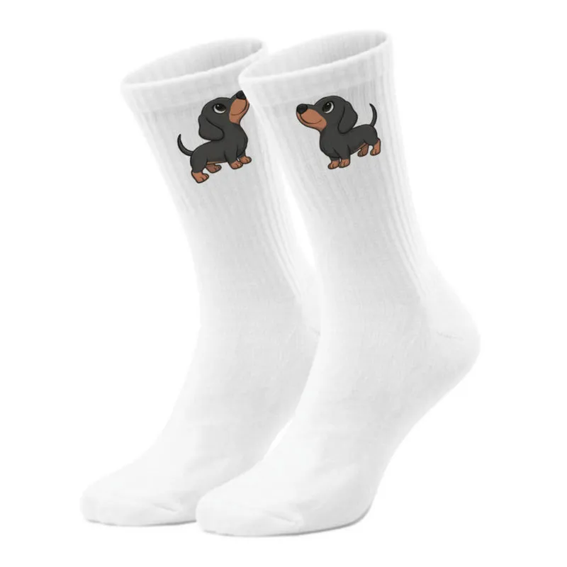 epicsocks Dackelfreude Freudiger Lauf Socken in 37-41 im Paar