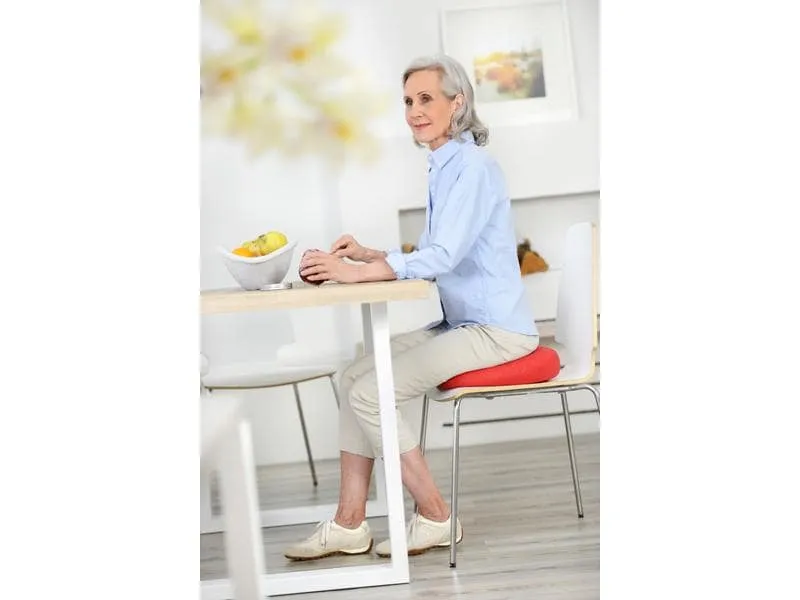 SISSEL Sitzkissen Sitfit Plus, rot, Ø 37 cm