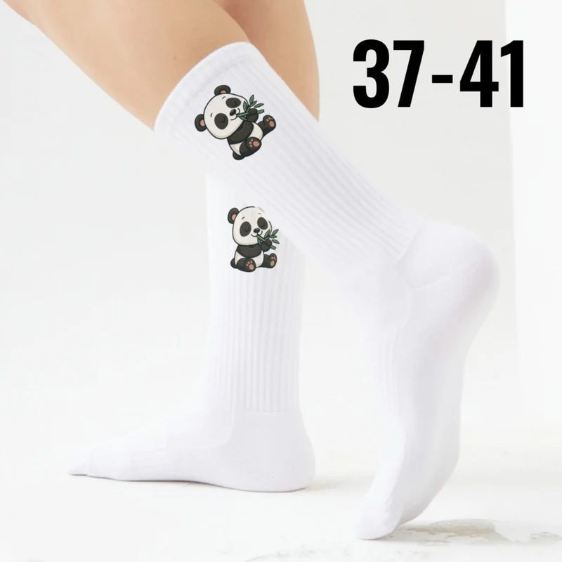 epicsocks Panda Liebe Kauender Panda Socken in 37-41 im Paar
