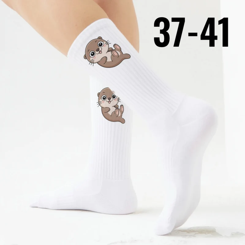epicsocks Otterglück Otter Lächeln Socken in 37-41 im Paar