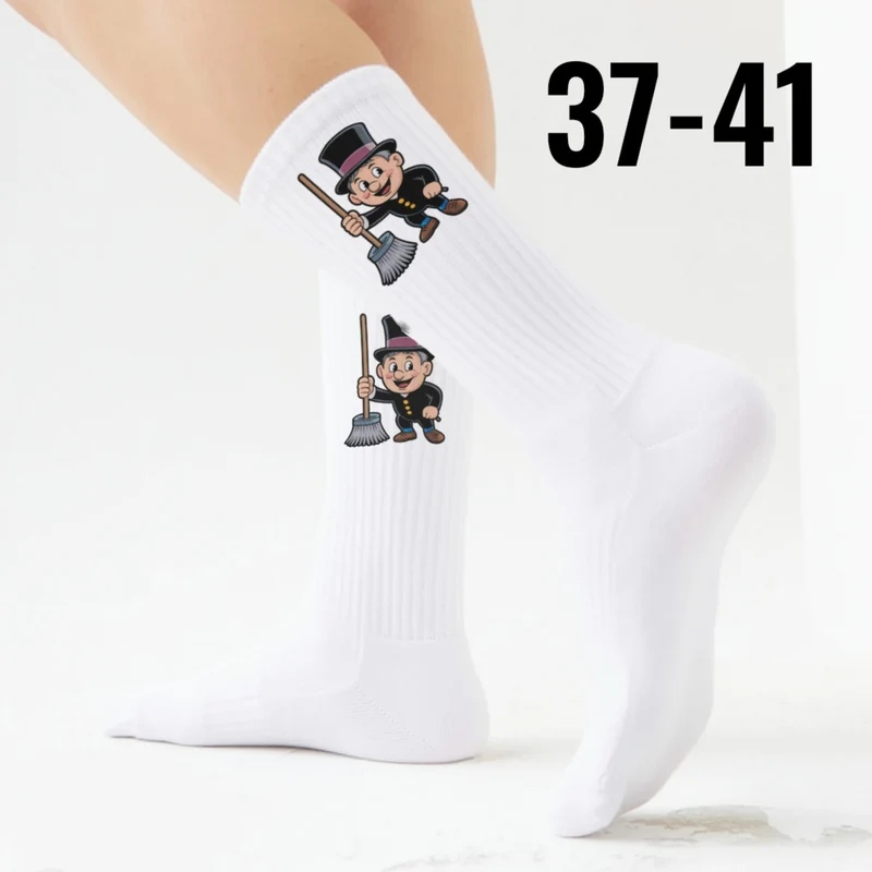 epicsocks LuckySteps Glücksbringer Schornsteinfeger Socken in 37-41 im Paar