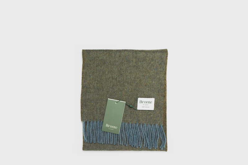 Merino Lambswool Scarf [Khaki]