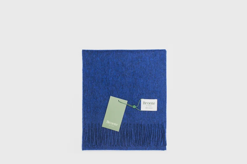 Merino Lambswool Scarf [Indigo]
