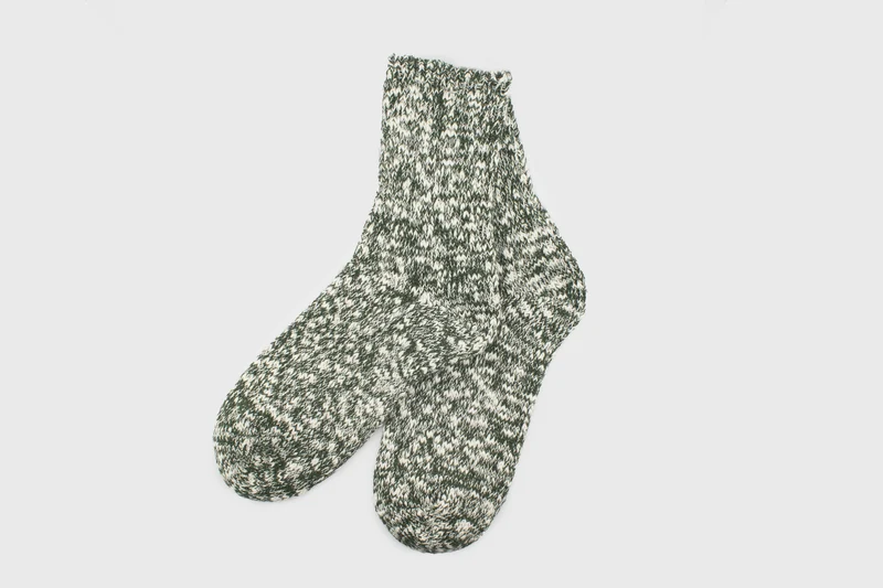 Cotton Hemp Socks [Green]