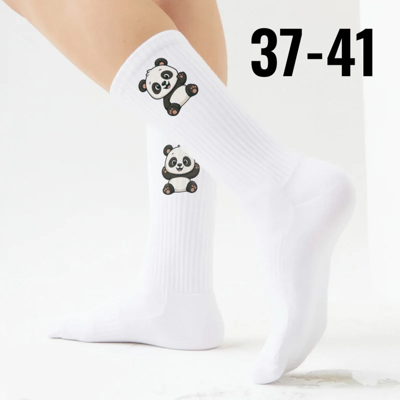 epicsocks Panda Liebe Panda Freunde Socken in 37-41 im Paar