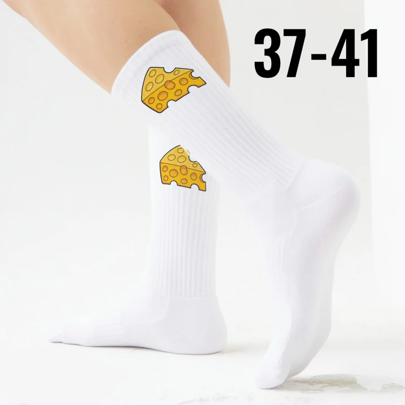 epicsocks Käsefüße Emmentaler Käse Socken in 37-41 im Paar