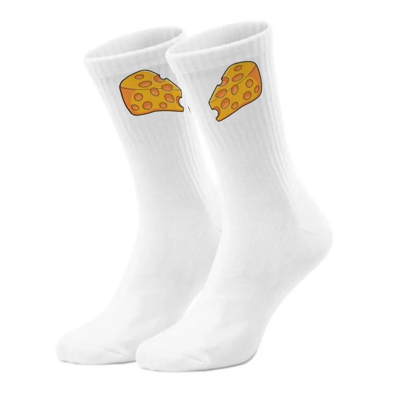 epicsocks Käsefüße Cheddar Käse Socken in 37-41 im Paar