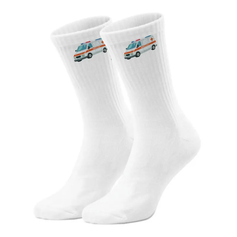 epicsocks Einsatzkräfte Rettungswagen Socken in 37-41 im Paar