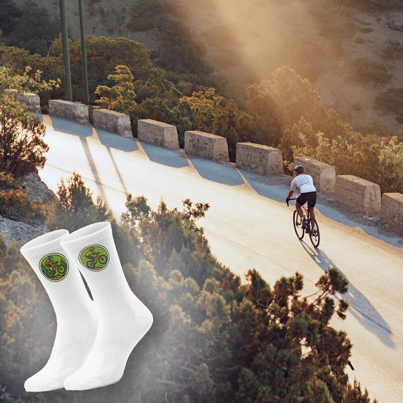 epicsocks Fahrradabenteuer Bergab läuft’s Socken in 37-41 im Paar
