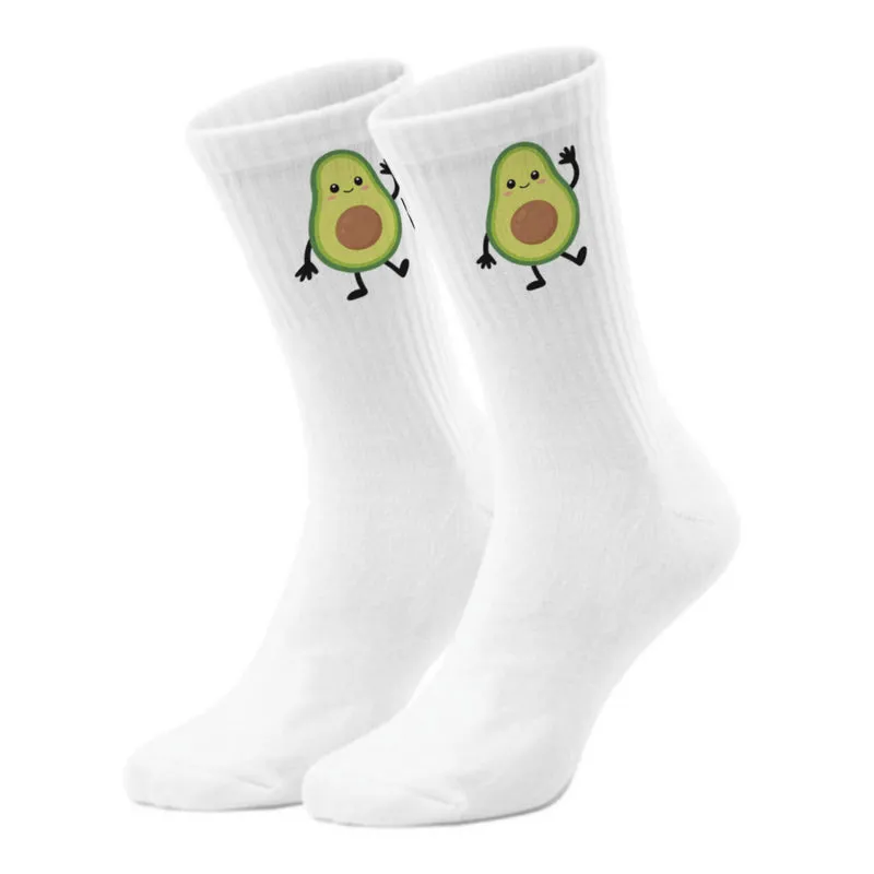 epicsocks Avocado Parade Freundliche Avocado Socken in 37-41 im Paar