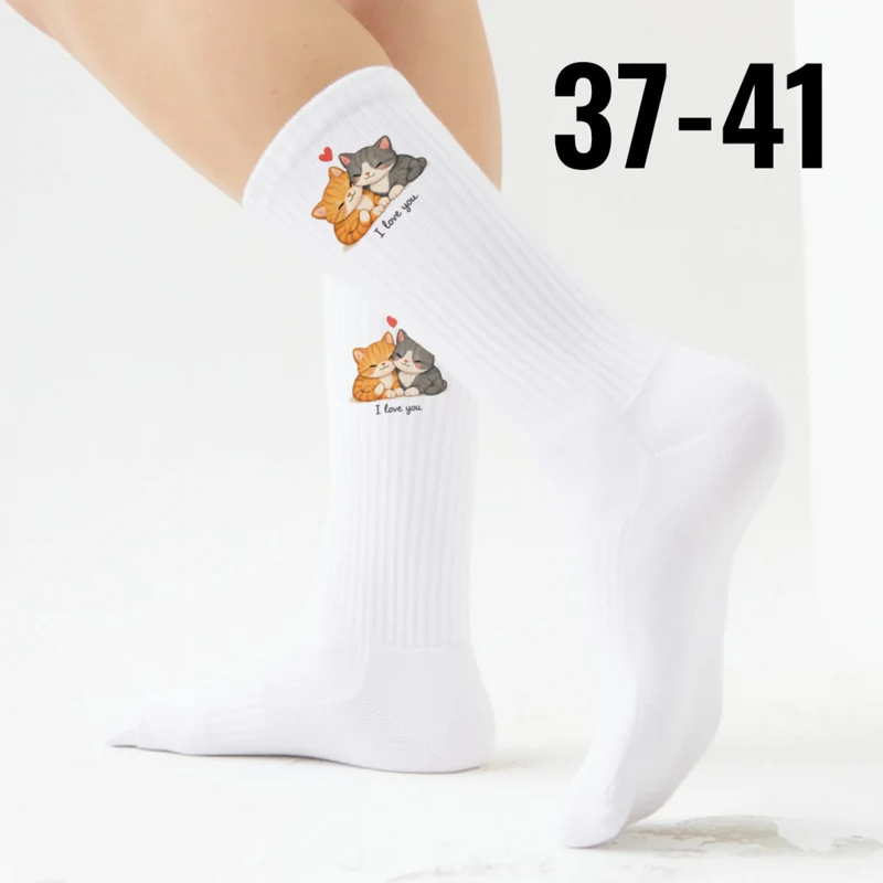 epicsocks Tierliebe Katzen Socken in 37-41 im Paar