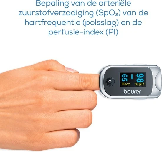 Beurer PO 40 Saturatiemeter - Pulse oximeter - Zuurstofmeter vinger