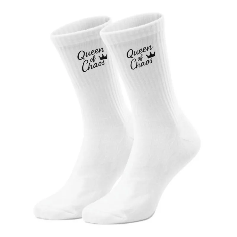 epicsocks Heartful Queen of Chaos Socken in 37-41 im Paar