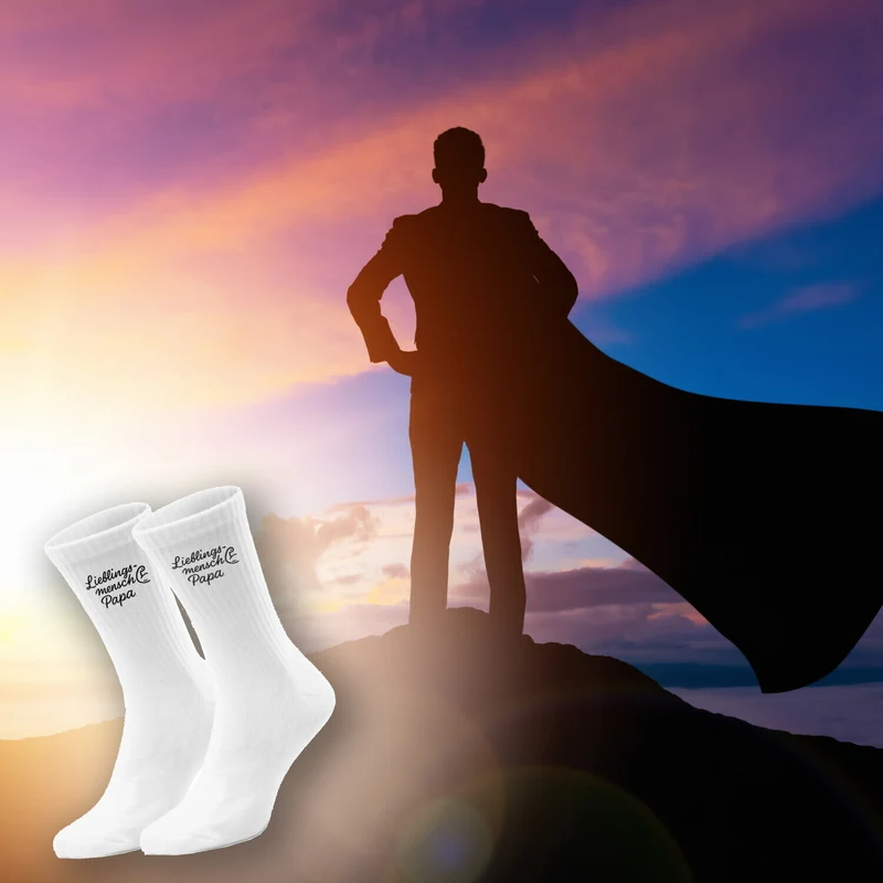 epicsocks King of Socks Lieblingspapa Socken in 37-41 im Paar