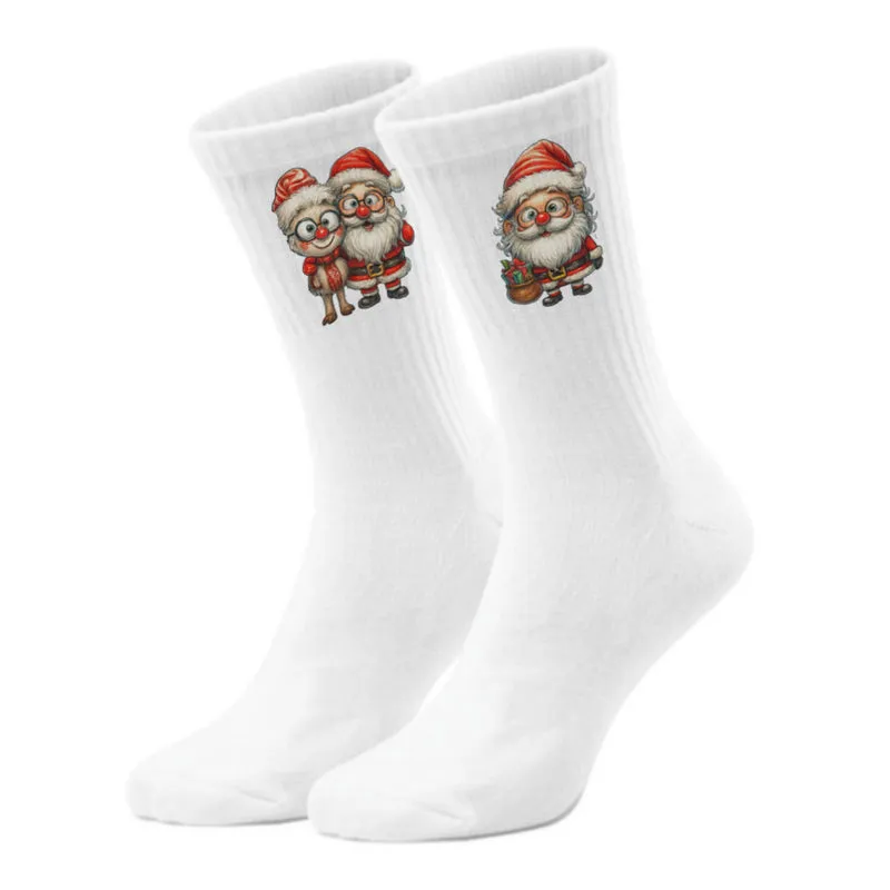 epicsocks Weihnachtsfreude Weihnachtsbuddies Socken in 37-41 im Paar