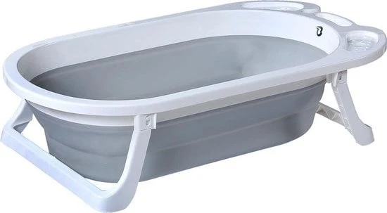 Titaniumbaby Opvouwbaar babybadje - Wave Grey
