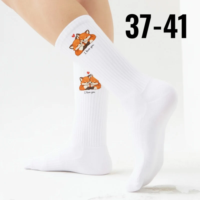 epicsocks Tierliebe Fuchs Socken in 37-41 im Paar