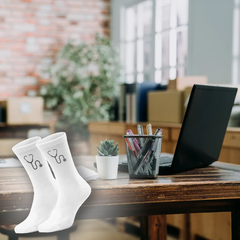epicsocks HeartBeat Stethoskop Socken in 37-41 im Paar