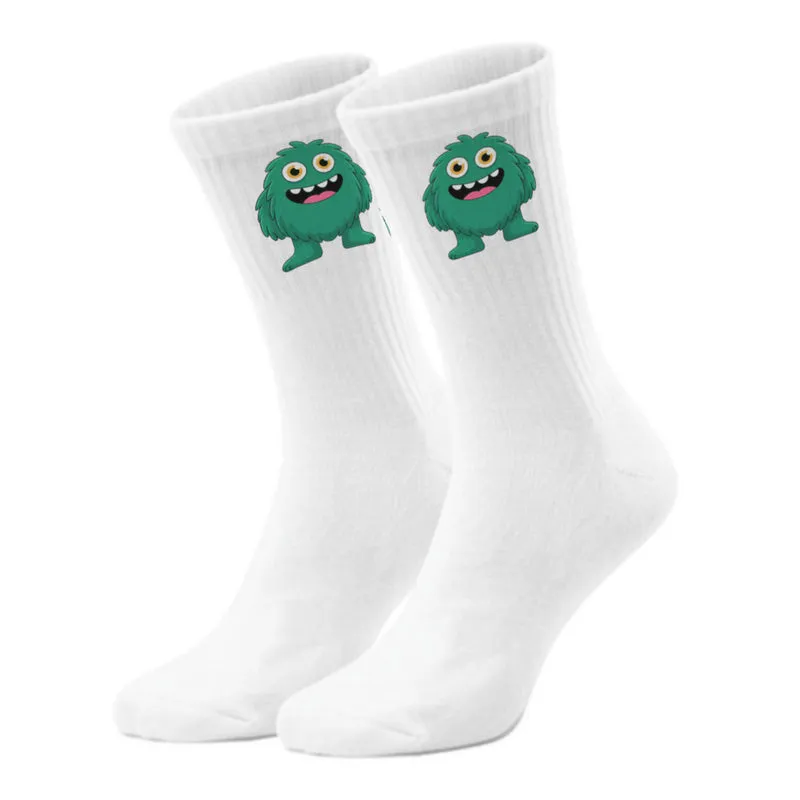 epicsocks Knuddelmonster Grünes Monster Socken in 37-41 im Paar