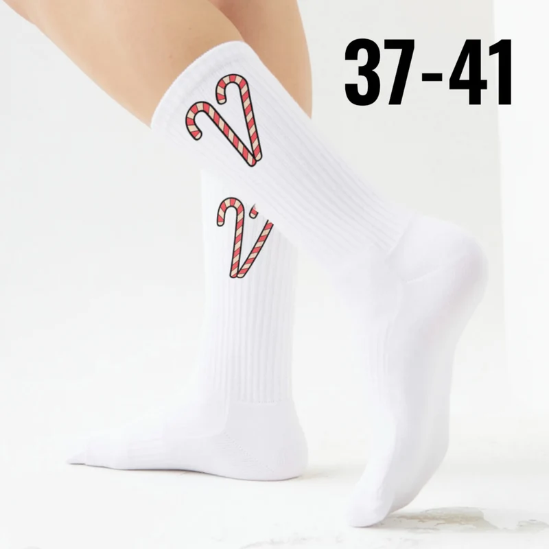 epicsocks HollyHops Zuckerstangen Socken in 37-41 im Paar
