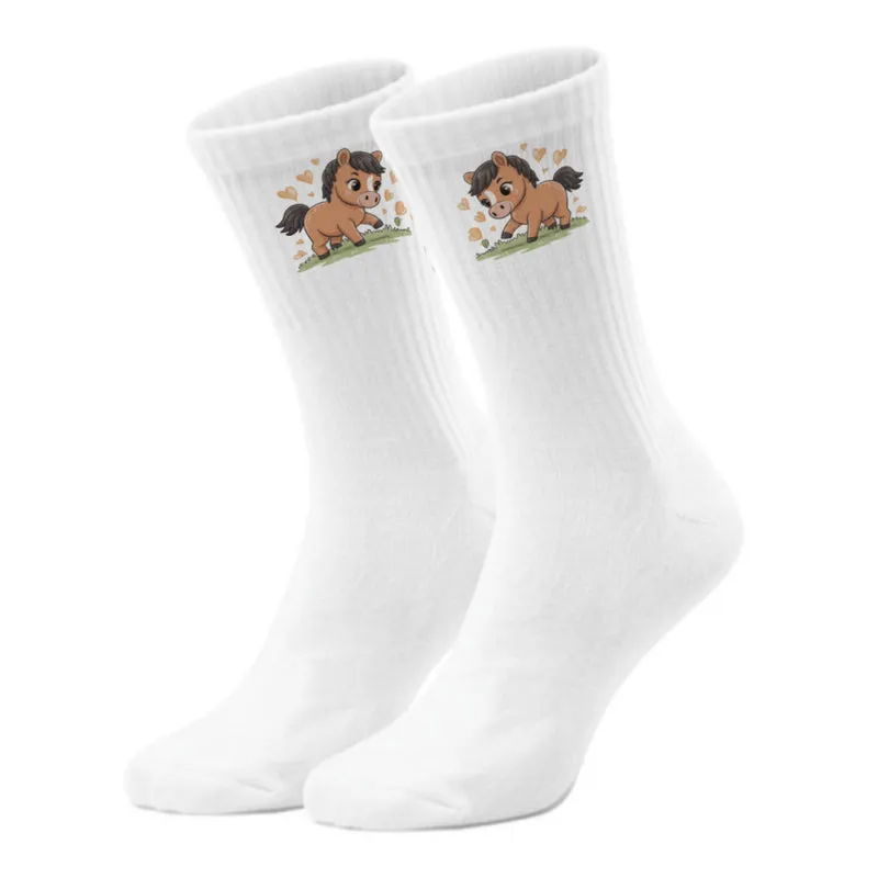 epicsocks Pony Love Wiesenglück Socken in 37-41 im Paar