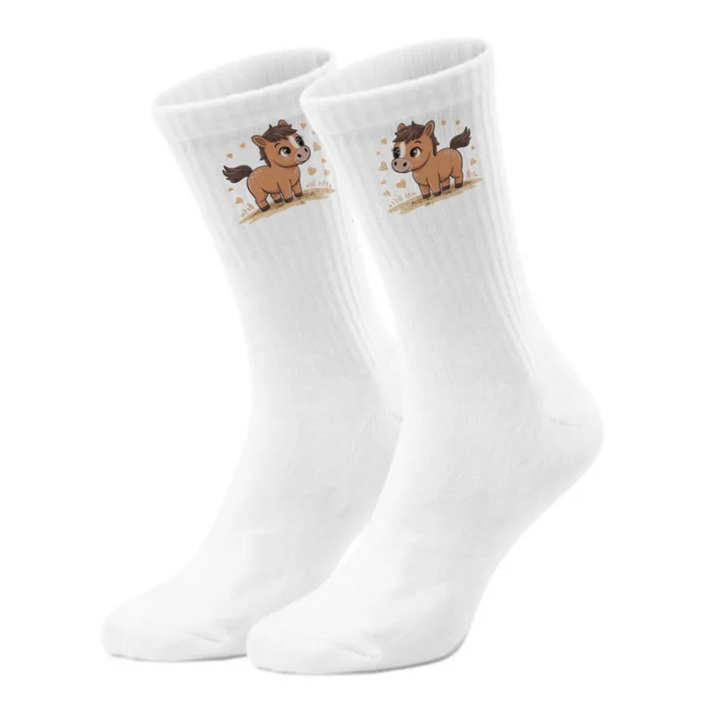 epicsocks Pony Love Herzenspferd Socken in 37-41 im Paar