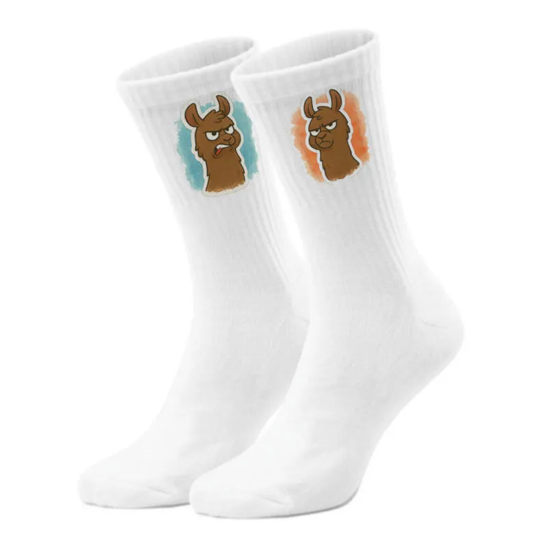 epicsocks Llama Expressions Lama Laune Socken in 37-41 im Paar