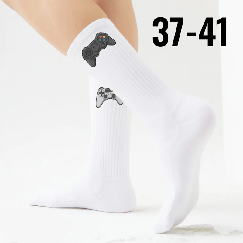 epicsocks Gamer Glam Moderne Controller Socken in 37-41 im Paar