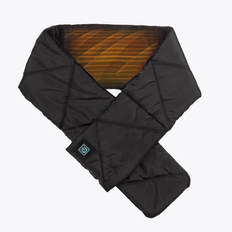 Sciarpa riscaldante Cordless Heat on the Go Puffer Scarf Nera