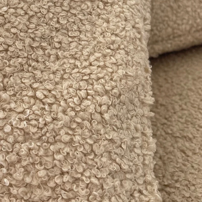 POUFET Kissenbezug – Bouclé & Breitcord