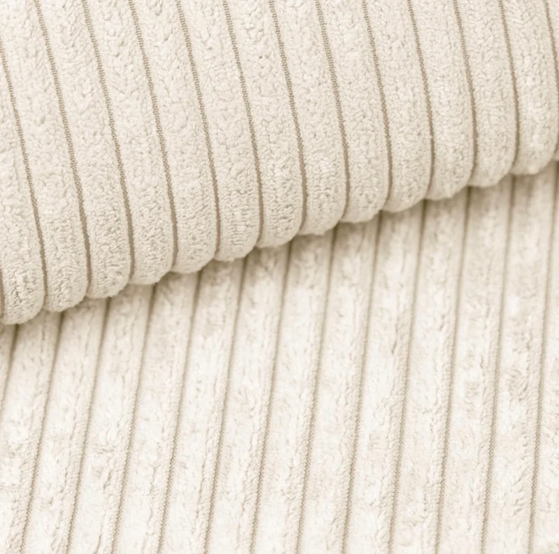 POUFET Kissenbezug – Bouclé & Breitcord