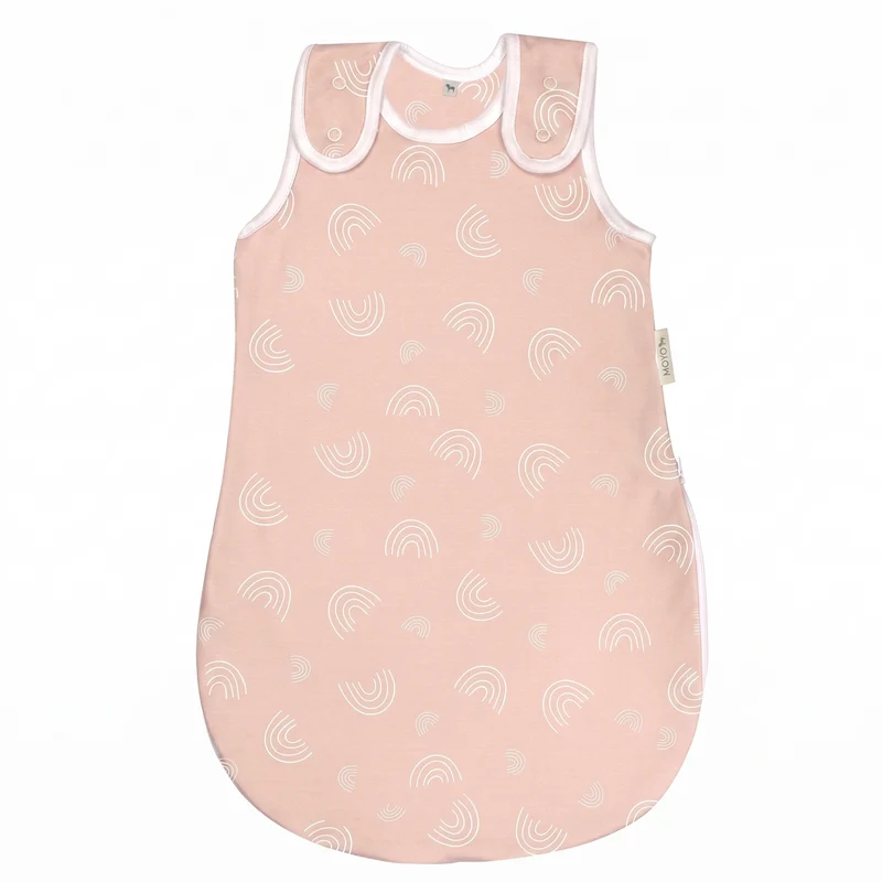 Schlafsack Rund Zarter Regenbogen Rosé