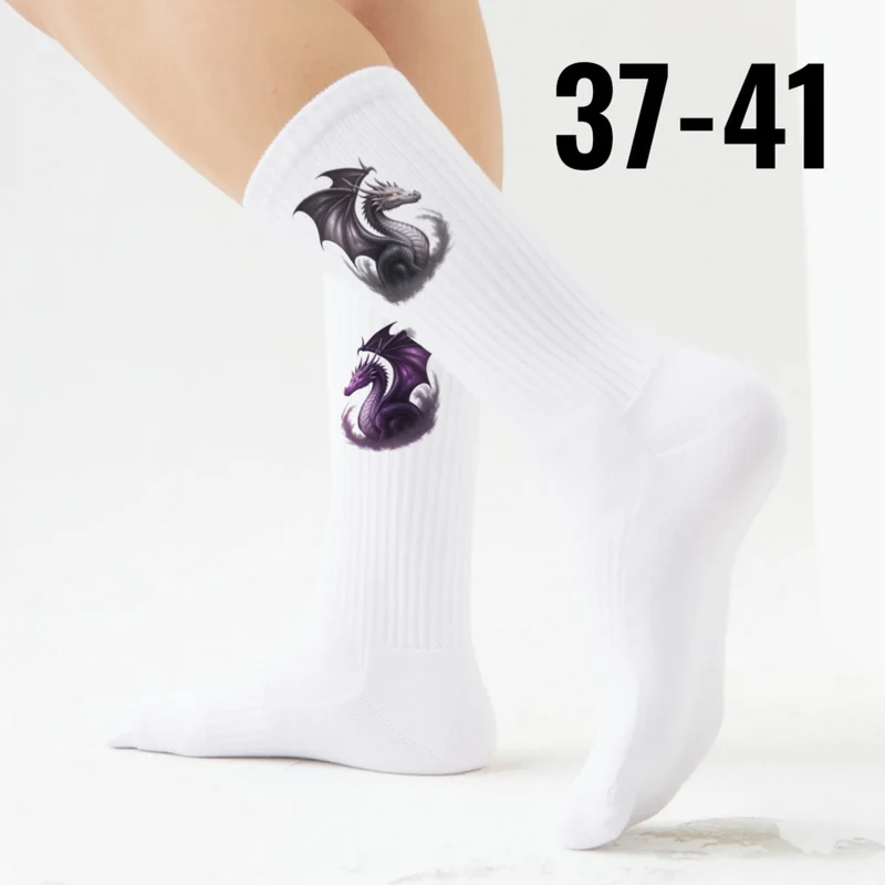 epicsocks Dragon Power Socken in 37-41 im 6er Set in Geschenkdose im 6er Set in Geschenkbox