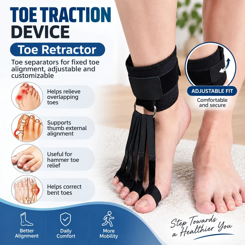 Straight Steps Toe Alignment Brace