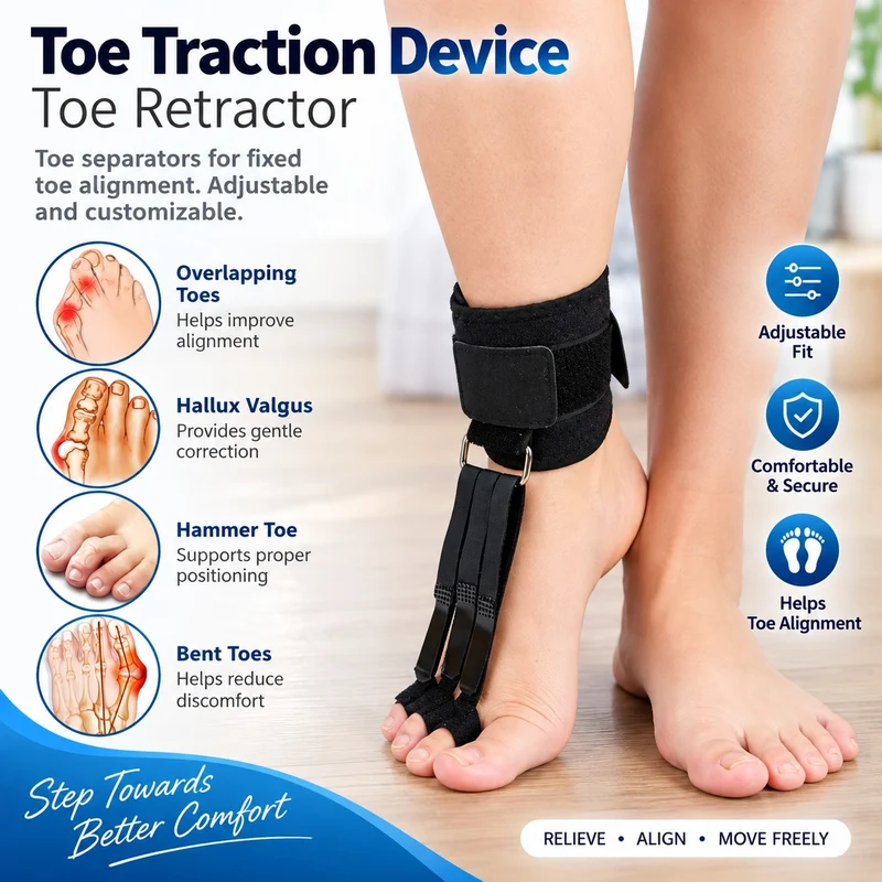 Straight Steps Toe Alignment Brace