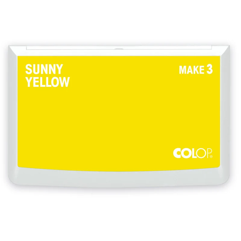 COLOP MAKE Stempelkissen Gelb (Sunny Yellow)