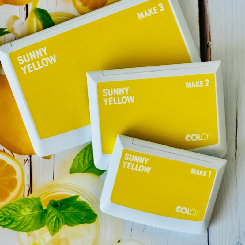 COLOP MAKE Stempelkissen Gelb (Sunny Yellow)