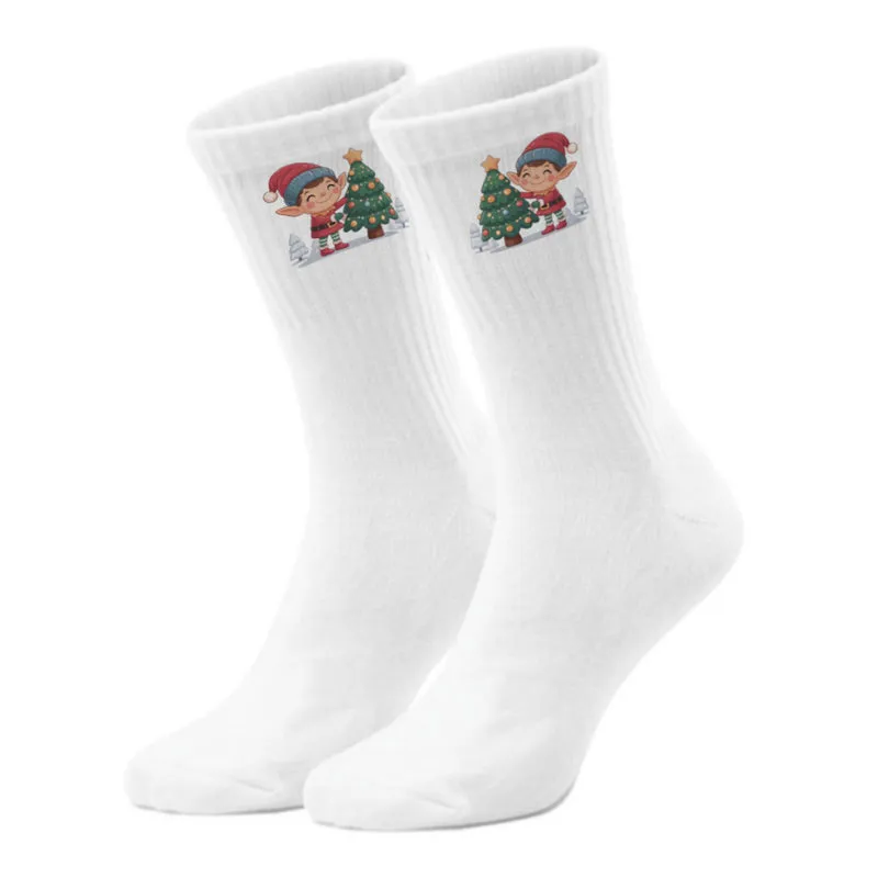 epicsocks Elf Joy Baumschmuck Socken in 37-41 im Paar