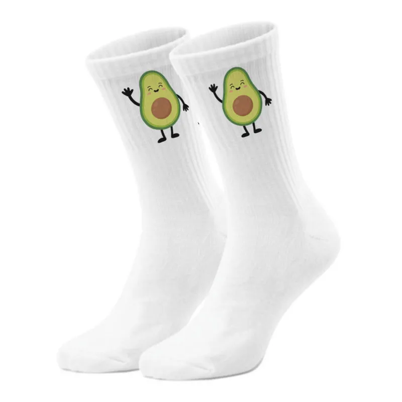 epicsocks Avocado Dreams Fröhliche Avocado Socken in 37-41 im Paar