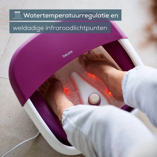 Beurer FB 30 Elektrisch voetenbad - Voetmassage - Inklapbaar / opvouwbaar