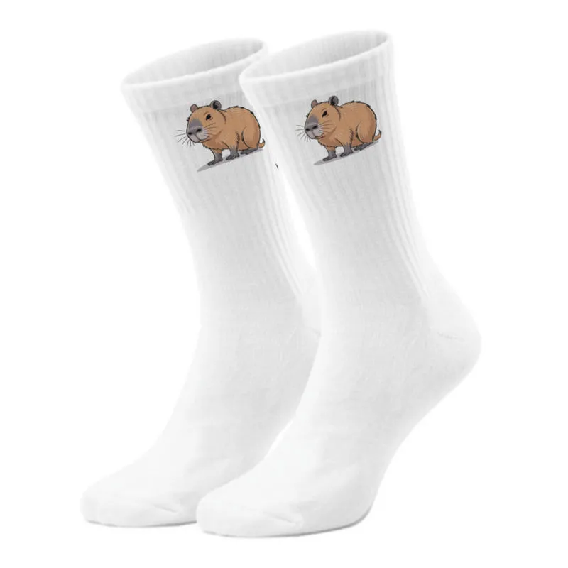 epicsocks Chill Capybara Fröhliche Ruhe Socken in 37-41 im Paar
