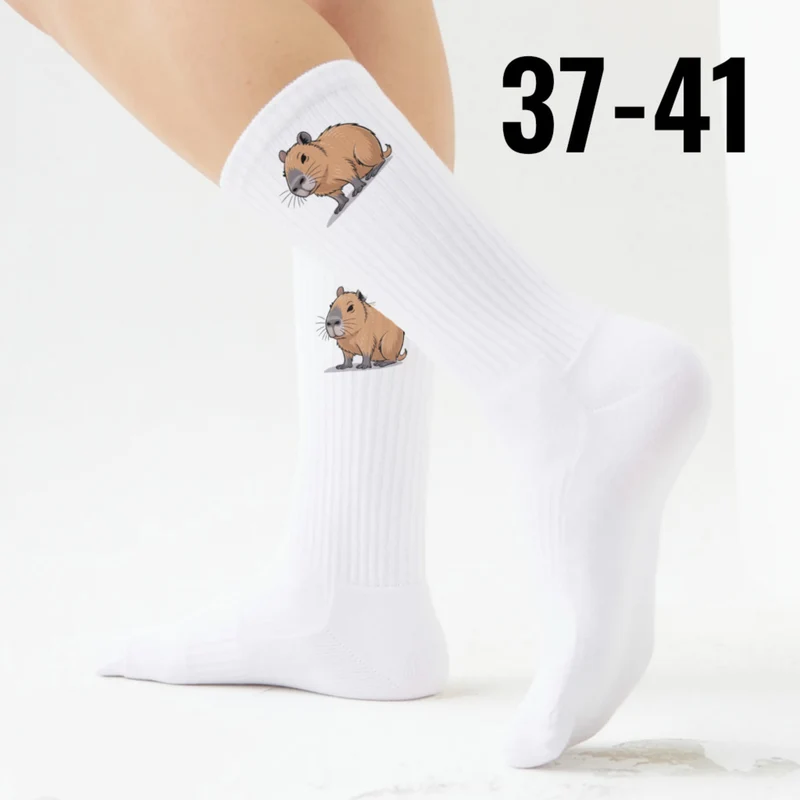 epicsocks Chill Capybara Fröhliche Ruhe Socken in 37-41 im Paar