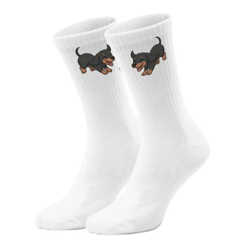 epicsocks Dackelfreude Schnuppernd Socken in 37-41 im Paar