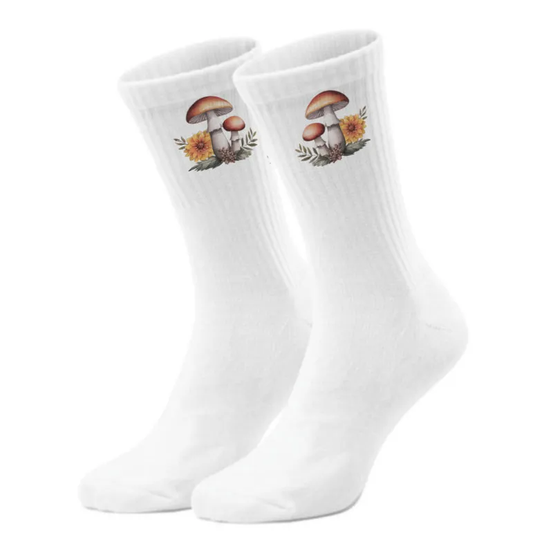 epicsocks Erntezauber Pilz und Sonnenblume Socken in 37-41 im Paar